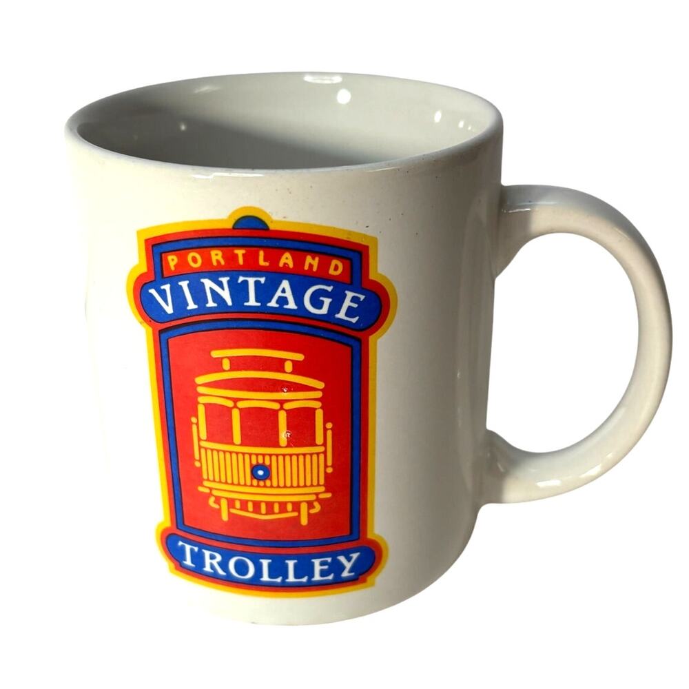 Vntg Portland Vintage Trolley Mug Council Crest Trolley Norcrest
